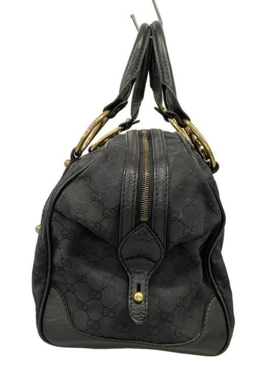 Gucci Handbag GG Pattern Black Leather - Picture 4 of 15